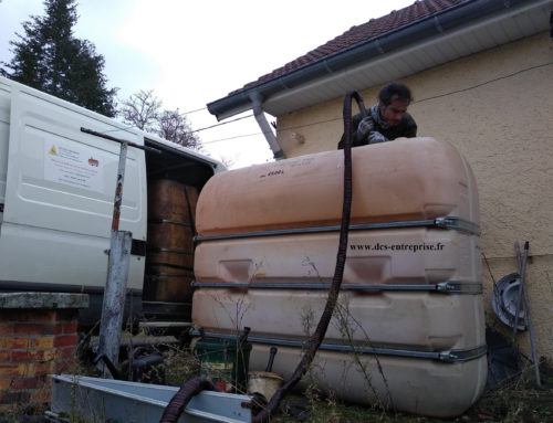Nettoyage d’une cuve à fioul à Lomont (70)