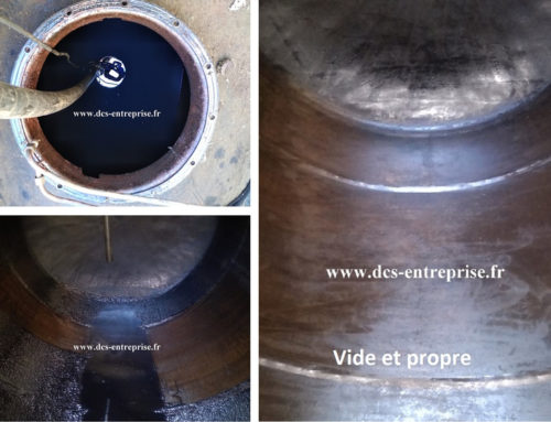 Nettoyage d’une cuve à fioul en service à CHAMPAGNOLE (39300)
